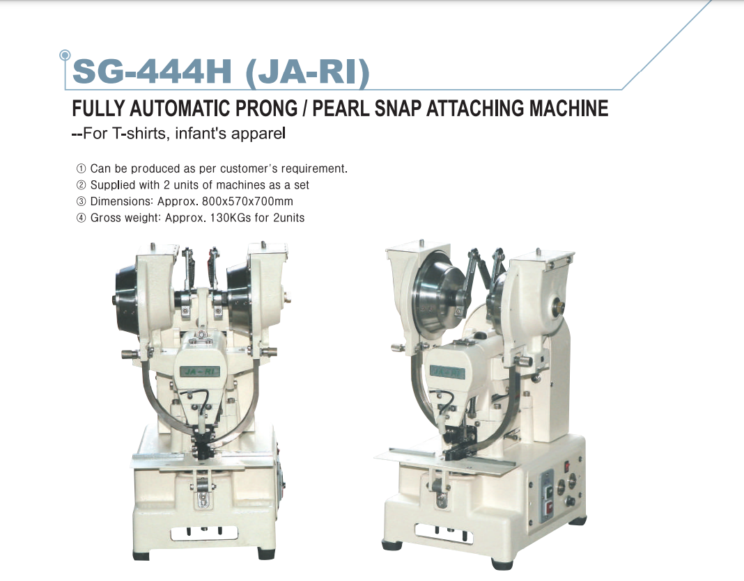 Máy Đóng Nút Tự Động KOSTAR SG-444H (JARI)