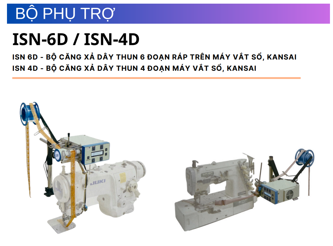 Bộ Căng Xả Thun ISN-4D