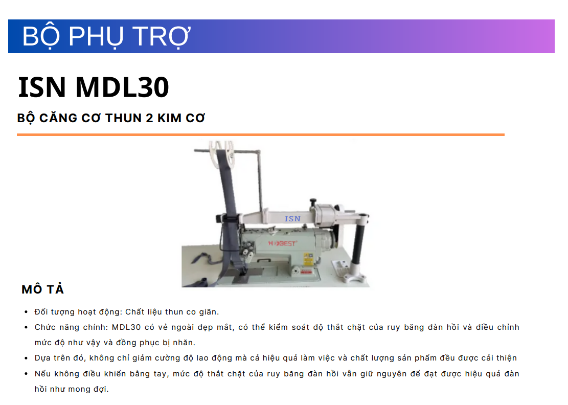 ISN MDL30