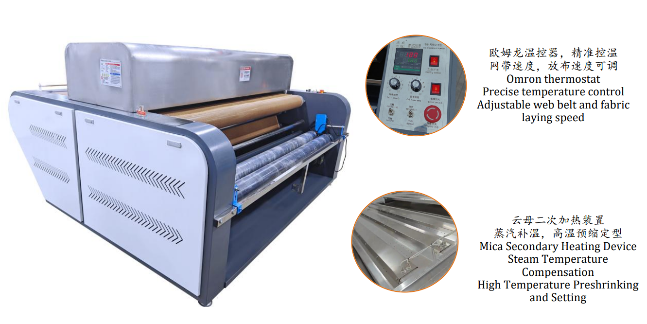 Máy Xử Lý Độ Co Rút Vải DXG-2300
