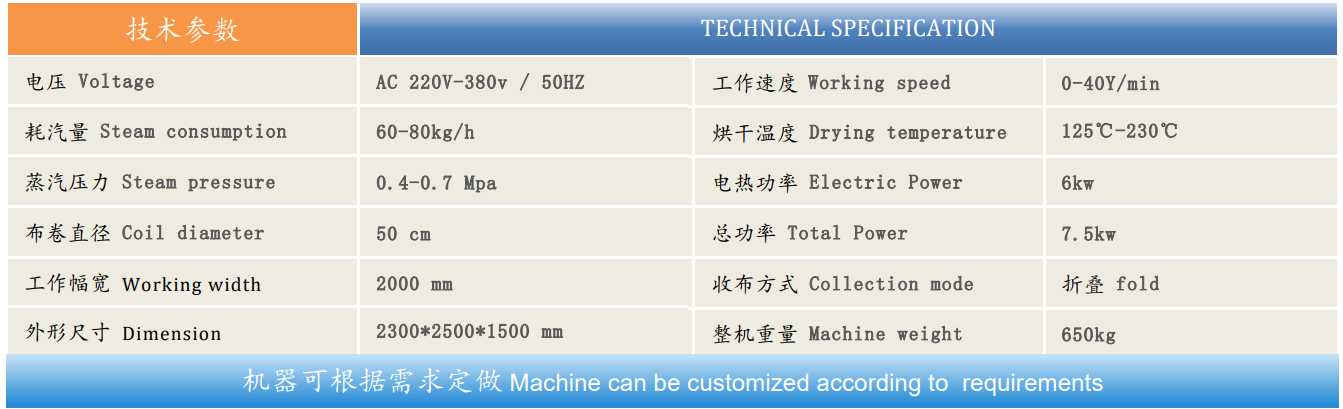 Máy Xử Lý Độ Co Rút Vải DXG-2800