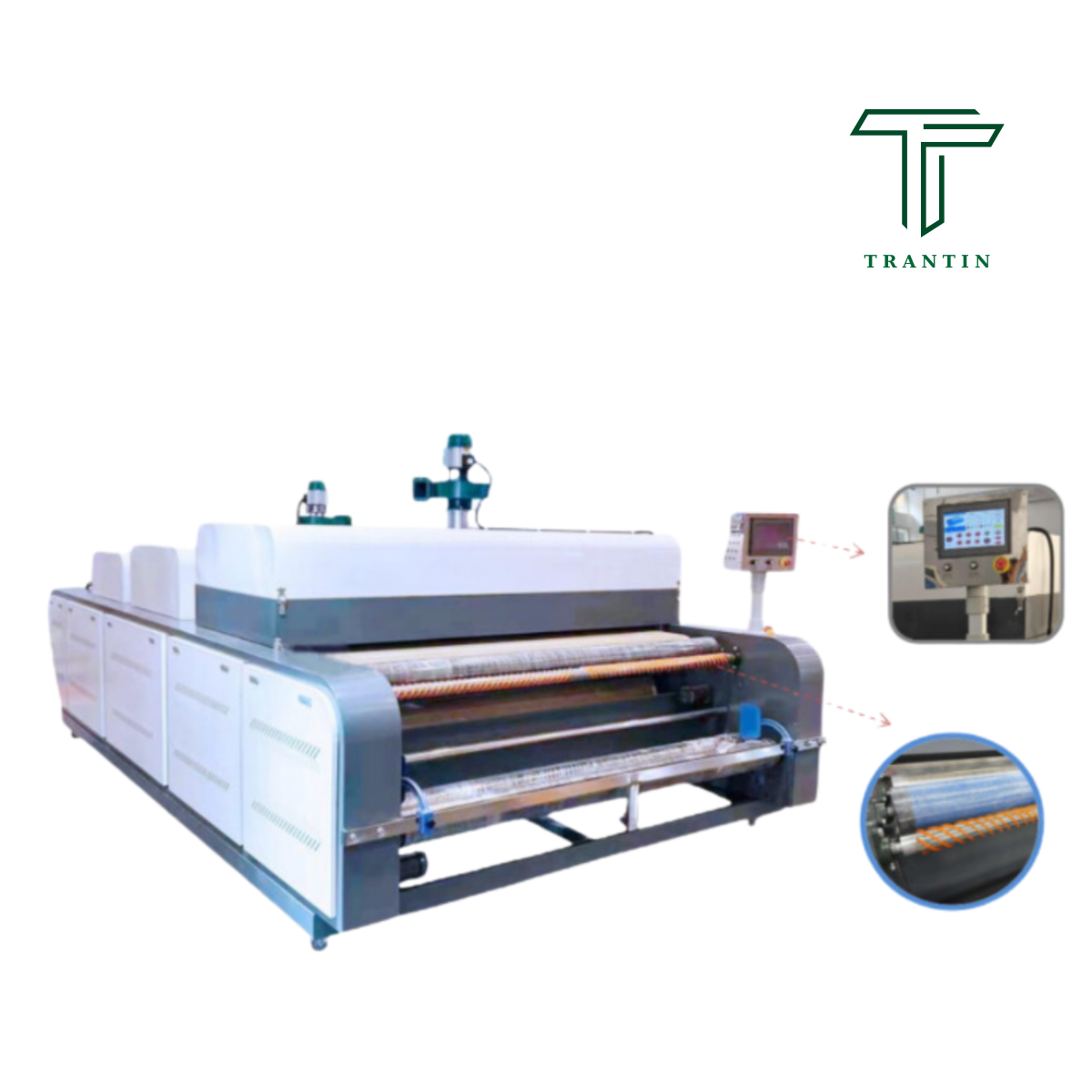 Máy Xử Lý Độ Co Rút Vải DXG-4600 trantinjsc Máy Xử Lý Độ Co Rút Vải DXG-4600 trantinjsc
