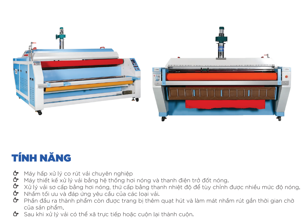 Máy Xử Lý Độ Co Rút Vải HX-3000