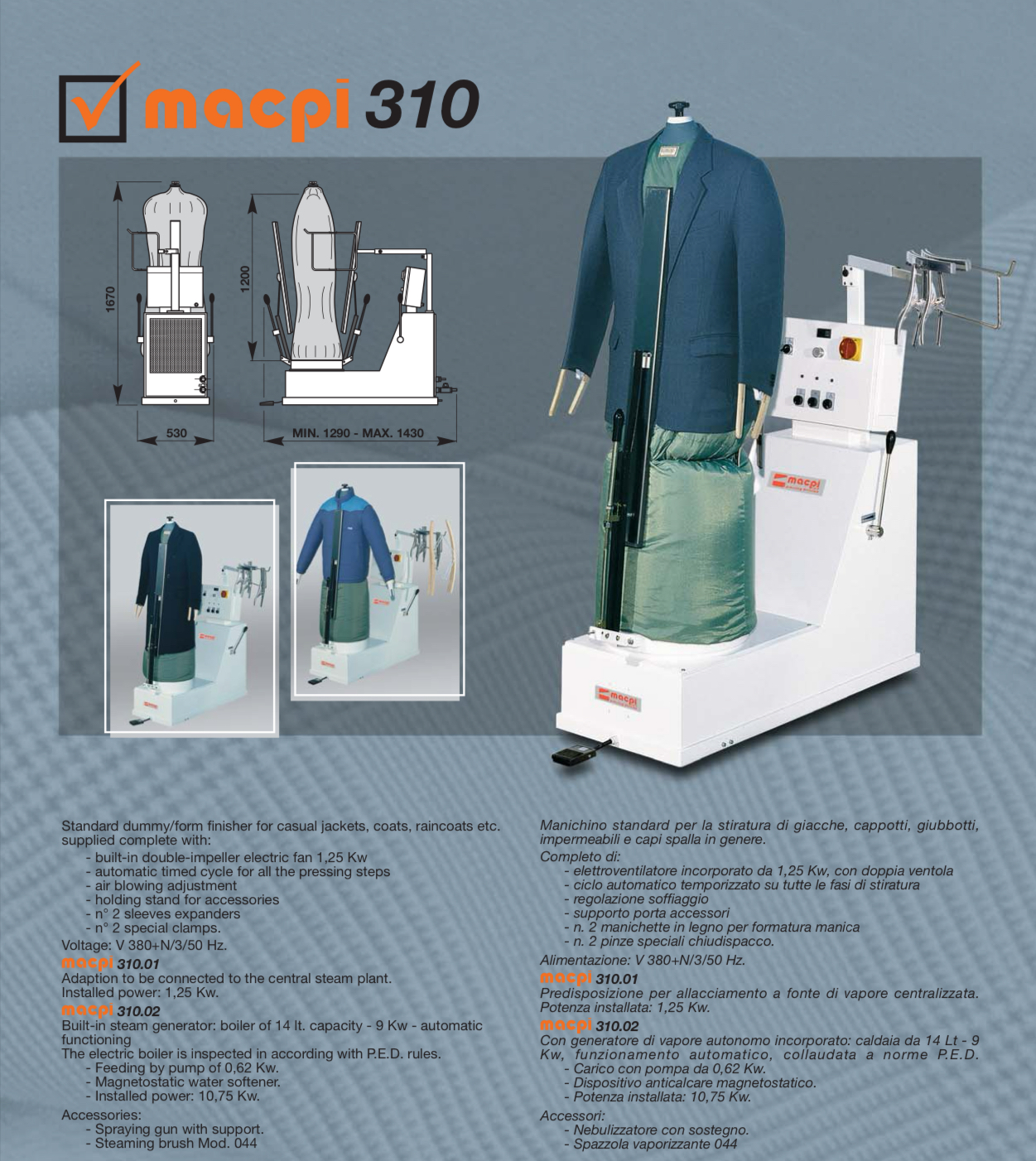 Máy Thổi Phom MACPI 310